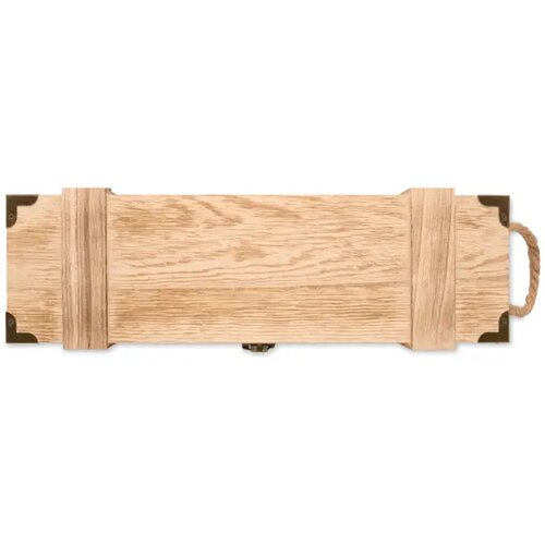 Wijncadeaukist paulowniahout Vinbox + hout