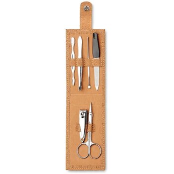 Manicure set in kurk etui Nailkit cork beige Manicure set in kurk etui Nailkit cork beige
