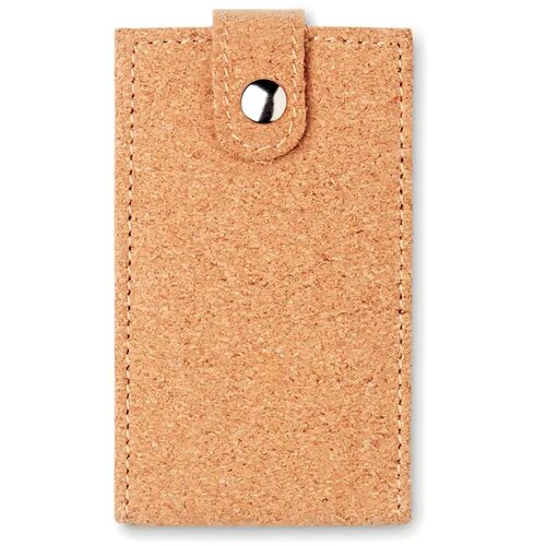 Manicure set in kurk etui Nailkit cork beige
