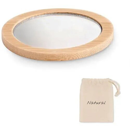 Bamboe make-up spiegel Malay hout