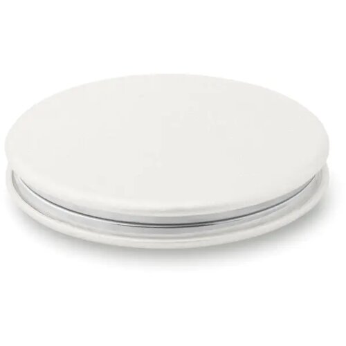 Magnetische dubbele spiegel Glow round wit