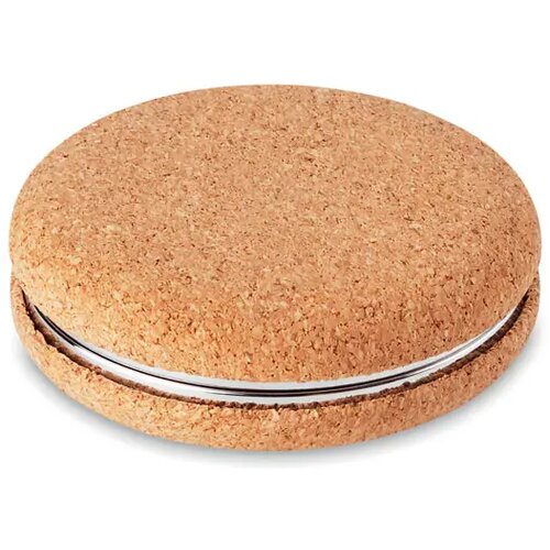 Zakspiegel met kurk Guapa cork beige