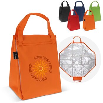 Opvouwbare koeltas & picknickmat zwart Opvouwbare koeltas & picknickmat zwart
