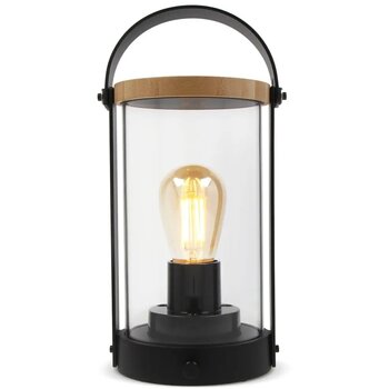 Edison Bamboe Lamp zwart Edison Bamboe Lamp zwart