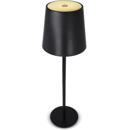 Oplaadbare tafellamp zwart
