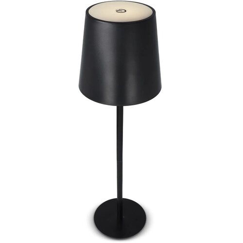 Oplaadbare tafellamp zwart
