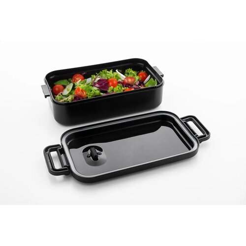Steamo Lunchtrommel Zwart 1000 ml