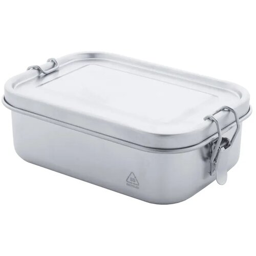Broodtrommel Van Gerecycled Rvs (750 Ml) Zilver 750 ml