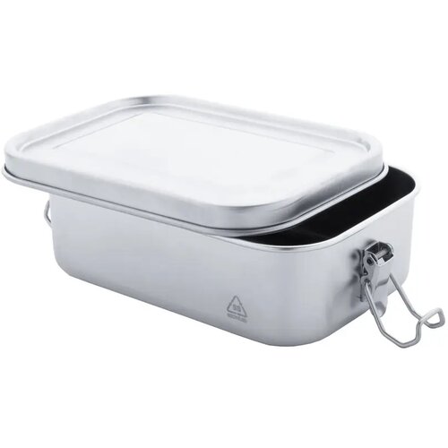 Broodtrommel Van Gerecycled Rvs (750 Ml) Zilver 750 ml