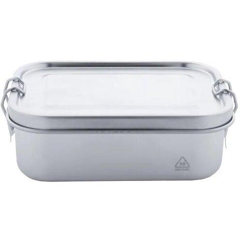 Broodtrommel Van Gerecycled Rvs (750 Ml) Zilver 750 ml
