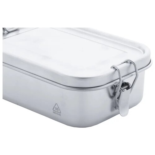 Broodtrommel Van Gerecycled Rvs (750 Ml) Zilver 750 ml