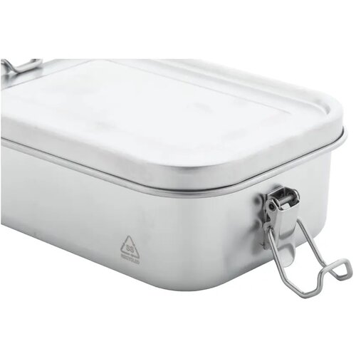 Broodtrommel Van Gerecycled Rvs (750 Ml) Zilver 750 ml