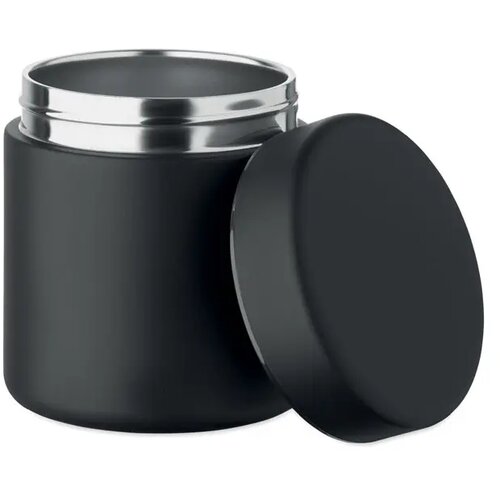 Dubbelwandige lunchcontainer Gosnack zwart 500 ml