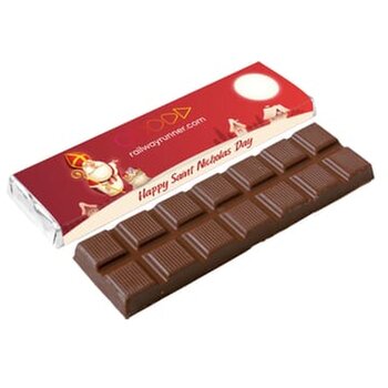 Chocoladereep met wikkel Chocoladereep met wikkel