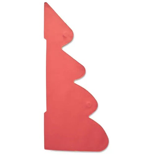 Kerstboomdecoratie van papier Harmobig rood