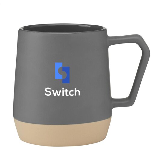 Bellini Mug 330 Ml Mok Grijs 330 ml