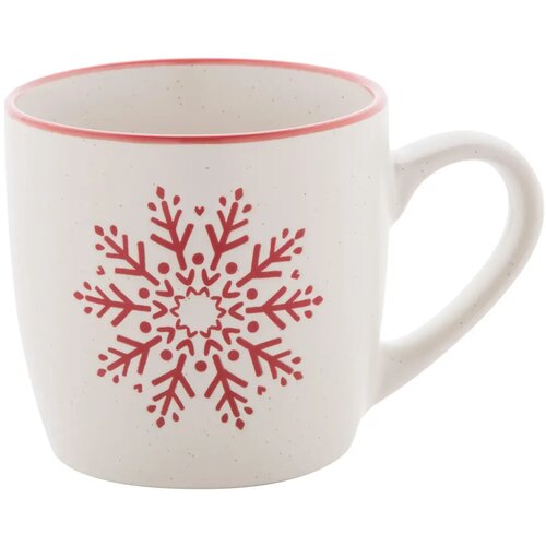 Snoflinga Kerst Mok Rood