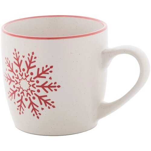 Snoflinga Kerst Mok Rood