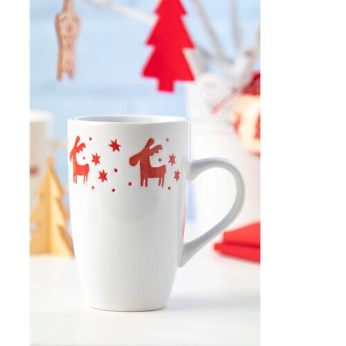 Lempaa Porseleinen Kerstmok Wit