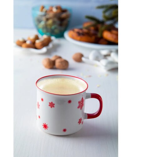 Nakkala Retro Kerstmok Rood