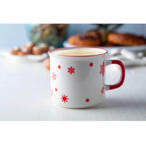 Nakkala Retro Kerstmok Rood