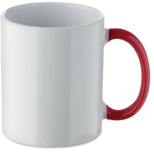 Keramische kerst mok 300ml Festimug rood