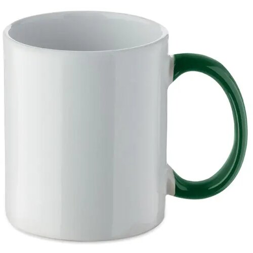 Keramische kerst mok 300ml Festimug groen