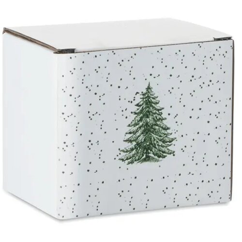 Keramische kerst mok 300ml Festimug groen