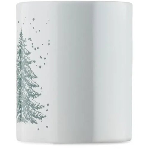 Keramische kerst mok 300ml Festimug groen