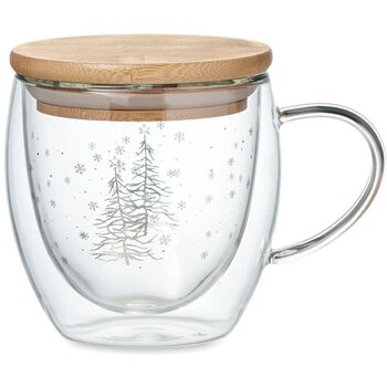 Dubbelwandige borosilicaat mok Sian transparant 220 ml Dubbelwandige borosilicaat mok Sian transparant 220 ml