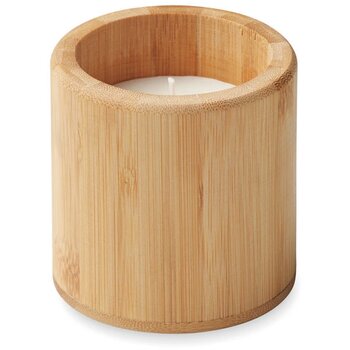 Plantaardige waskaars 160 gr Giza hout Plantaardige waskaars 160 gr Giza hout