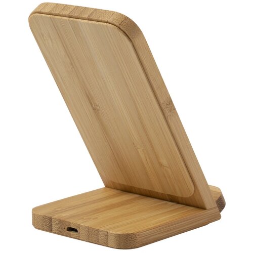 Telefoonhouder Met Draadloze Oplader Naturel