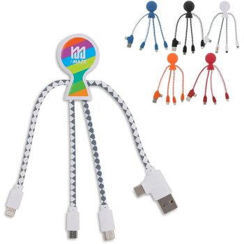 Xoopar Mr. Bio GRS oplaadkabel Zwart Xoopar Mr. Bio GRS oplaadkabel Zwart