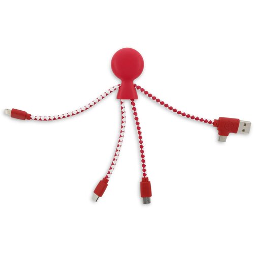 Xoopar Mr. Bio GRS oplaadkabel Rood