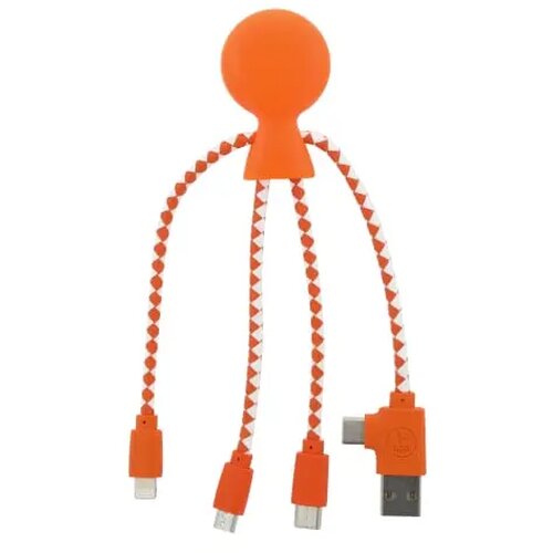 Xoopar Mr. Bio GRS oplaadkabel Oranje