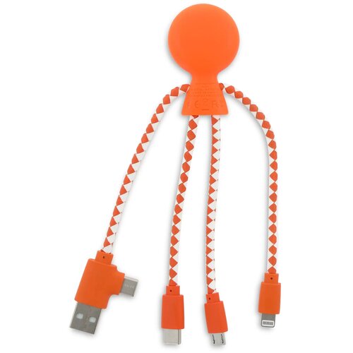 Xoopar Mr. Bio GRS oplaadkabel Oranje
