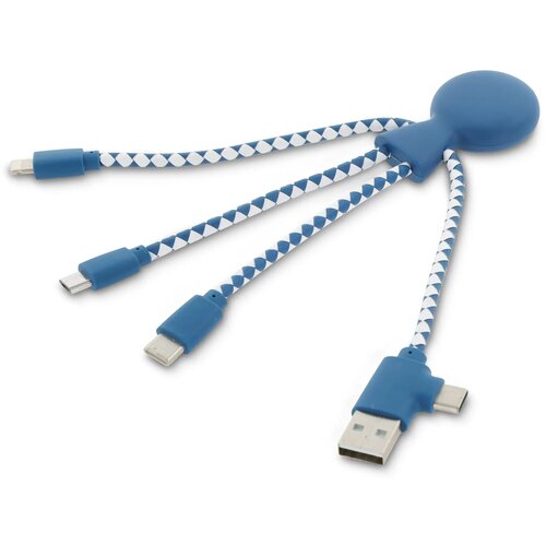 Xoopar Mr. Bio GRS oplaadkabel Blauw