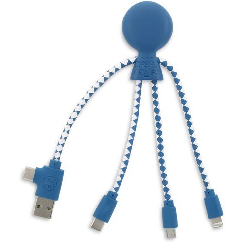 Xoopar Mr. Bio GRS oplaadkabel Blauw