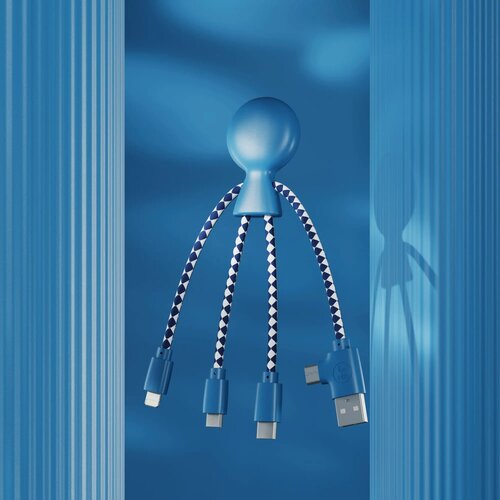 Xoopar Mr. Bio GRS oplaadkabel Blauw