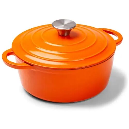 Orrefors Jernverk geëmailleerde braadpan (2.8L) Oranje