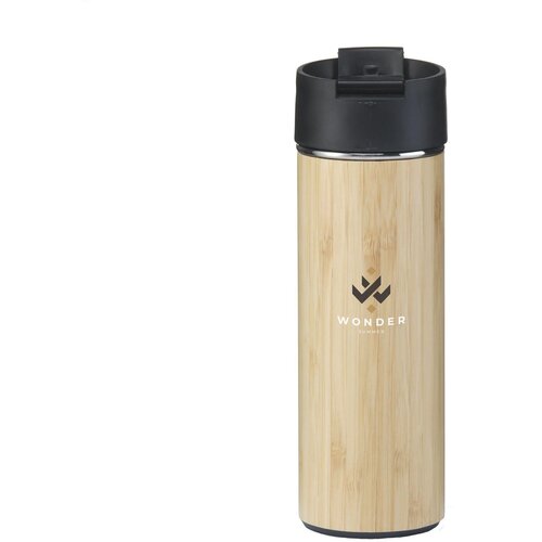 Sakura 360 Ml Bamboe Thermosfles/Thermosbeker Bamboe 360 ml