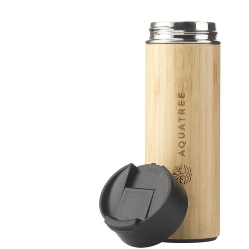 Sakura 360 Ml Bamboe Thermosfles/Thermosbeker Bamboe 360 ml