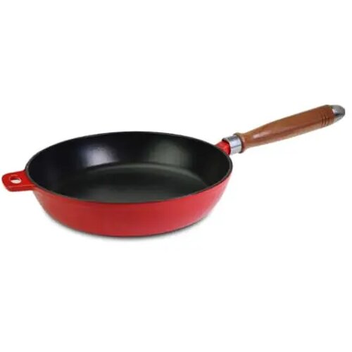 Orrefors Jernverk Gietijzer koekenpan (26.5 cm) Rood