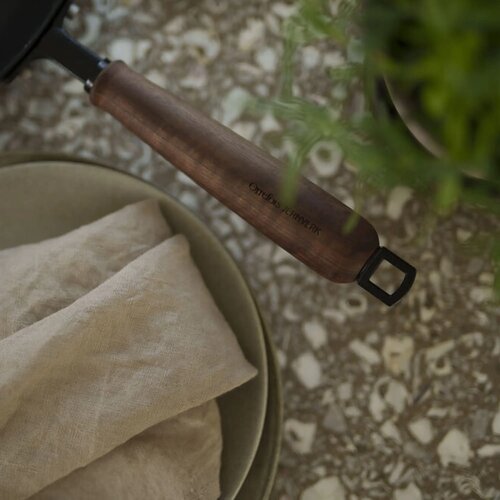 Orrefors Jernverk Gesmede Koekenpan BlackSmith-serie zwart