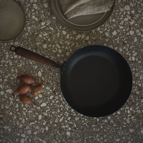 Orrefors Jernverk Gesmede Koekenpan BlackSmith-serie zwart