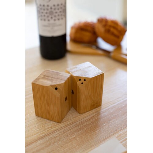 Kerala Zout En Peper Shaker Set Natuurlijk