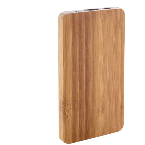 Bamboost Powerbank Natuurlijk