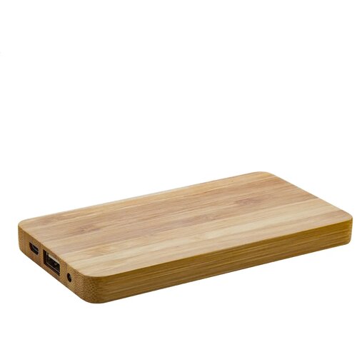Bamboost Powerbank Natuurlijk