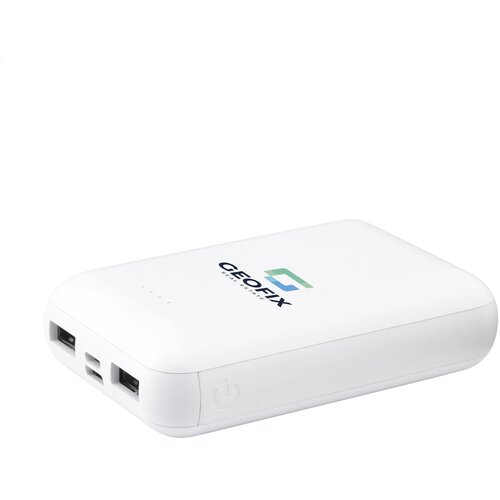 Pocketpower 10000 Wireless Powerbank Draadloze Oplader Wit
