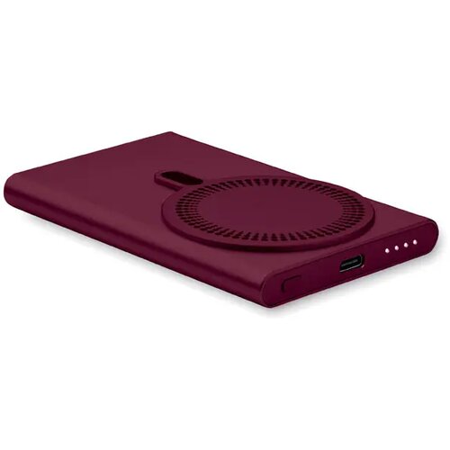 Draadloze oplader powerbank Pawtt bordeaux